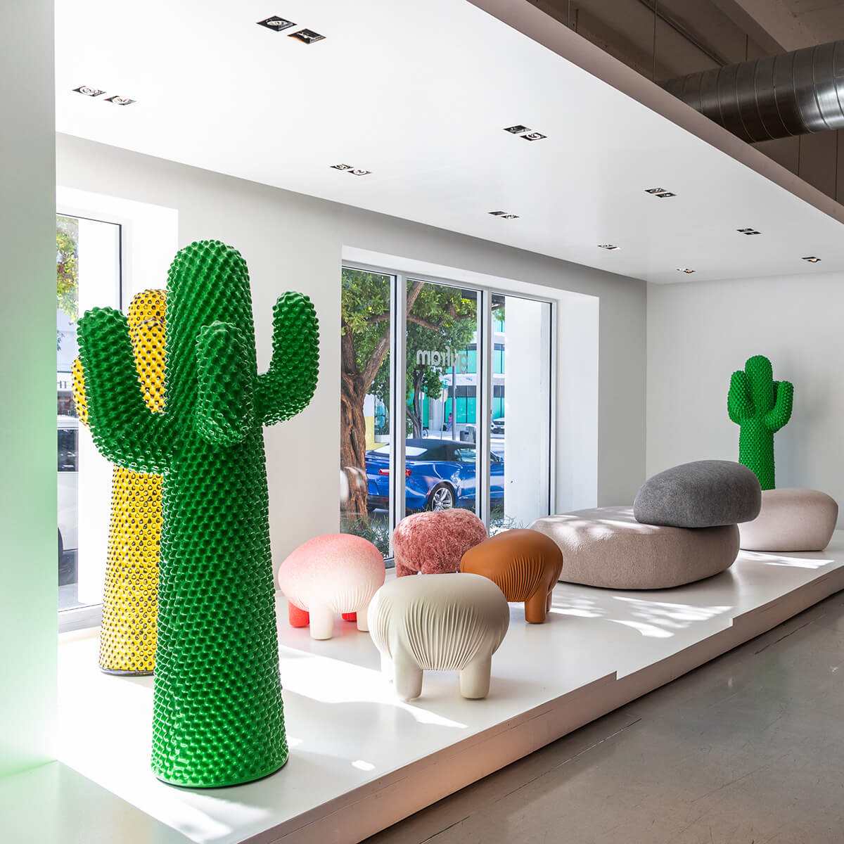 Drocco & Mello Sculptural Cactus Coat Rack