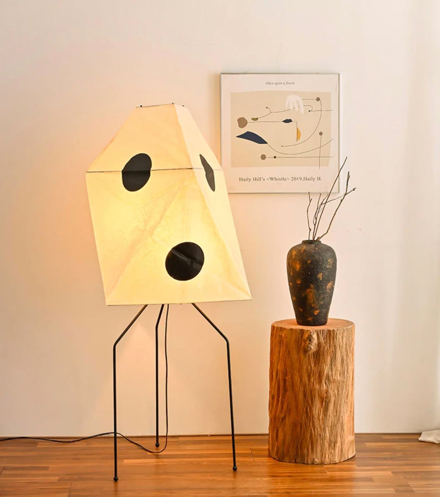 Geometric Paper Lamp