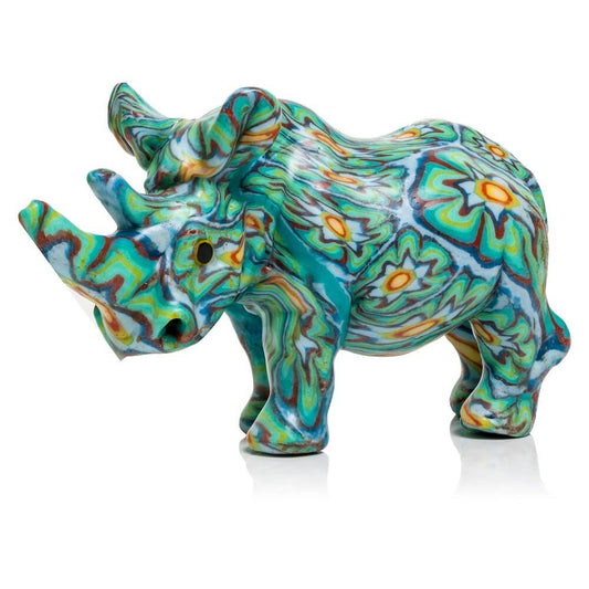 Fair Trade Kifaru Rhino Candle