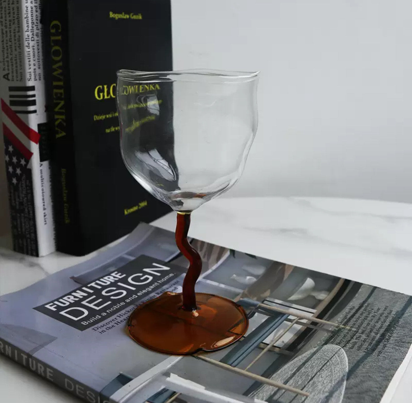 The Twist Wine Glass
