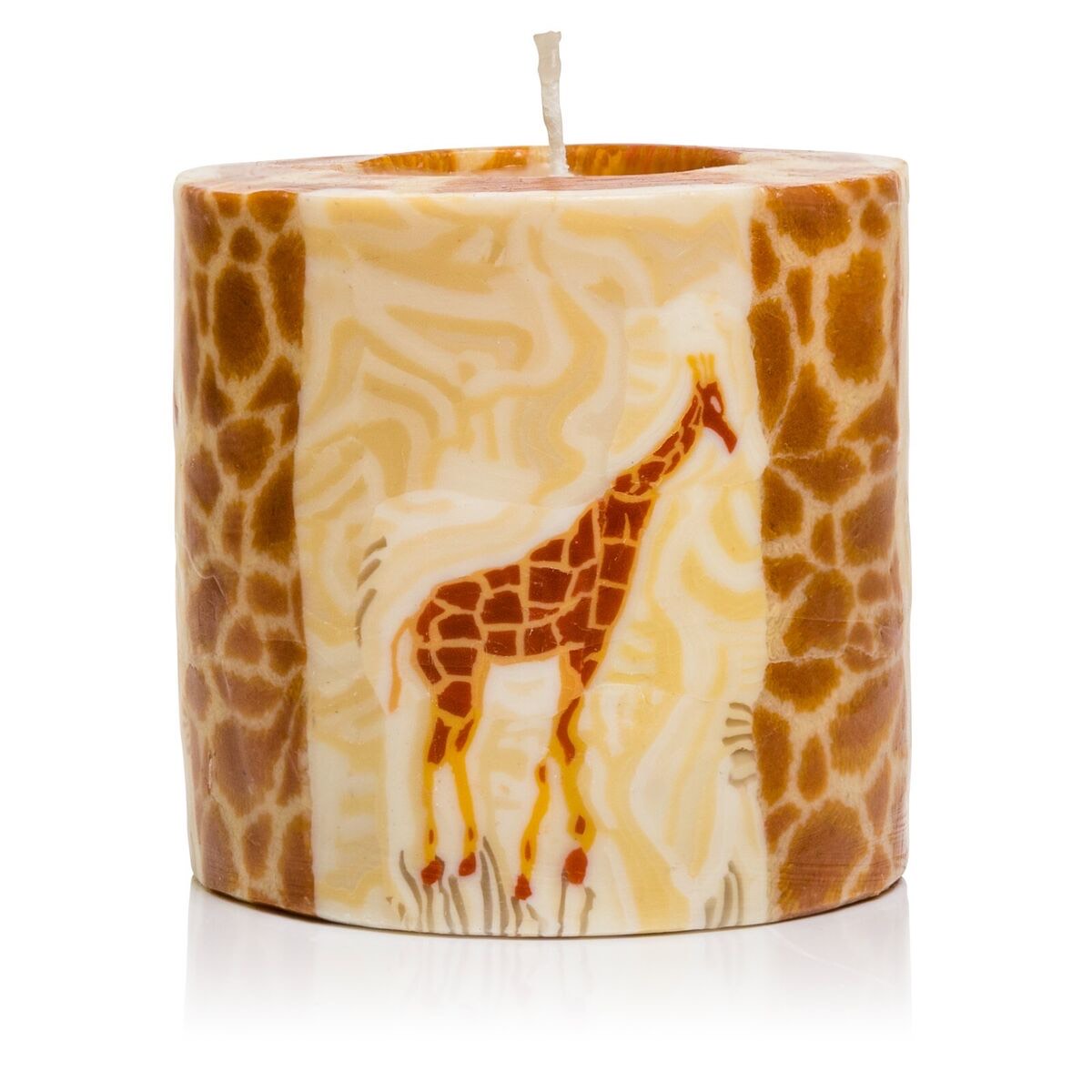 Fair Trade Twiga Giraffe Candle