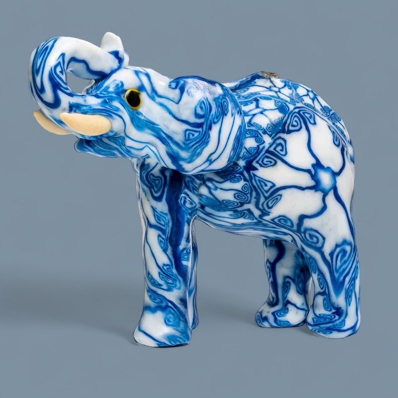 Fair Trade Tembo Elephant Candle