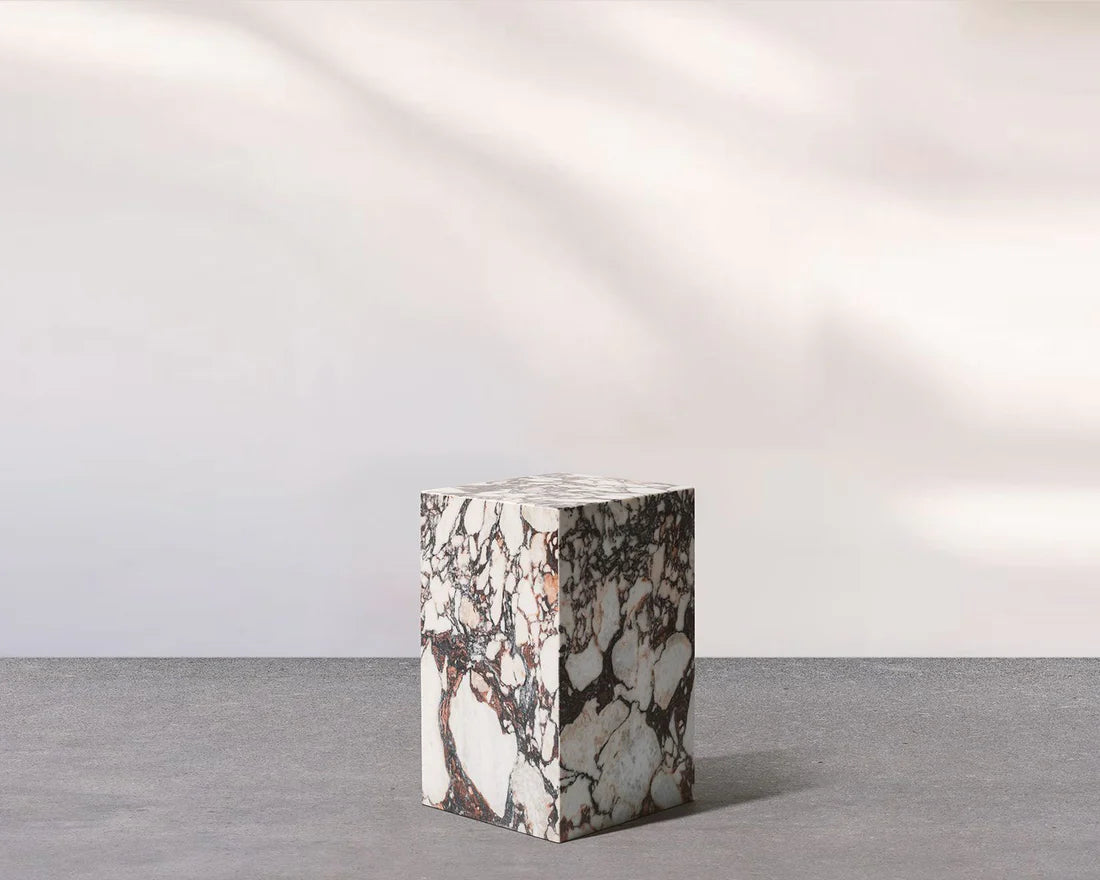 Kaia Marble Plinth Coffee Table